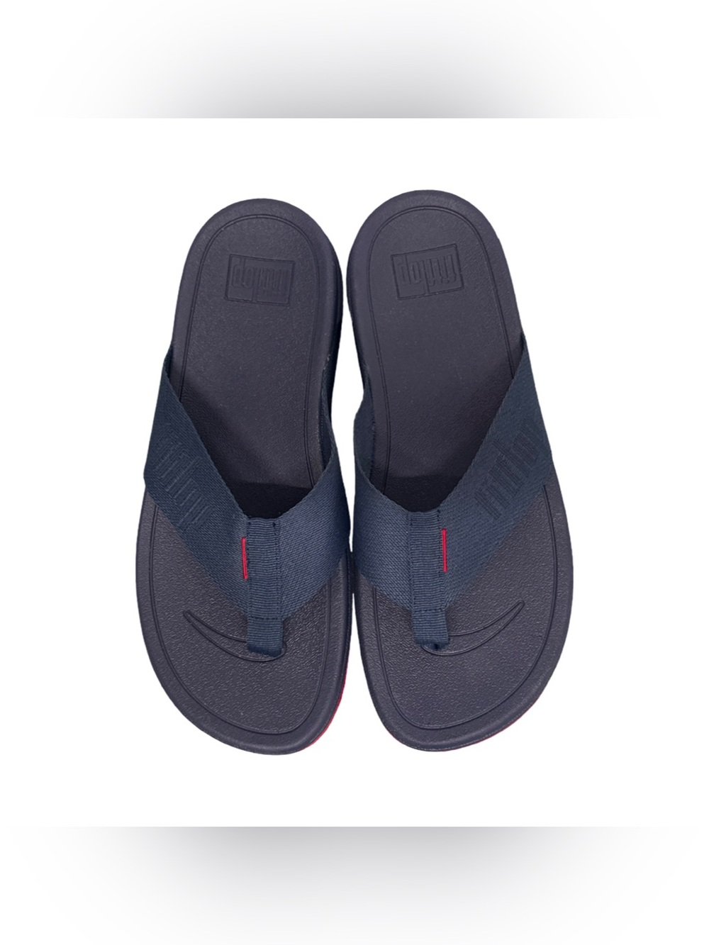 FitFlop Surfa Toe-Post Sandal Midnight Navy Women’s 8 - Picture 5 of 13